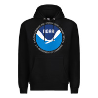 Black noaa national oceanic and atmospheric administrati Premium Hoodie - SnappyArt