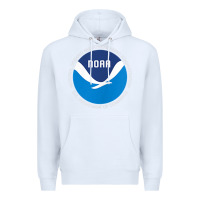 White noaa national oceanic and atmospheric administrati Premium Hoodie - SnappyArt