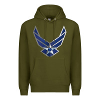 Army Green US Air Force USAF Premium Hoodie - SnappyArt