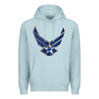 Blue Mist US Air Force USAF Premium Hoodie - SnappyArt
