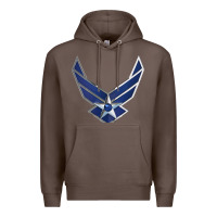 Coffee US Air Force USAF Premium Hoodie - SnappyArt