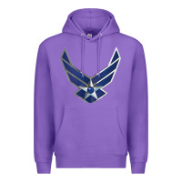 Purple US Air Force USAF Premium Hoodie - SnappyArt