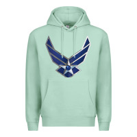 Seafoam US Air Force USAF Premium Hoodie - SnappyArt