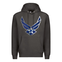 Smoke US Air Force USAF Premium Hoodie - SnappyArt