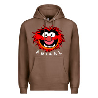 Chestnut Muppets Animal Premium Hoodie - SnappyArt