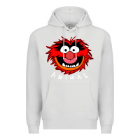 Dove Grey Muppets Animal Premium Hoodie - SnappyArt