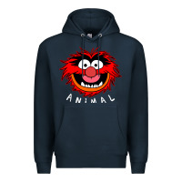 Navy Muppets Animal Premium Hoodie - SnappyArt