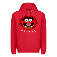 Red Muppets Animal Premium Hoodie - SnappyArt