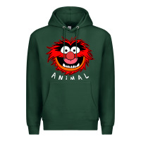 Sports Green Muppets Animal Premium Hoodie - SnappyArt