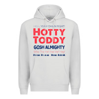 Dove Grey hotty toddy Premium Hoodie - SnappyArt