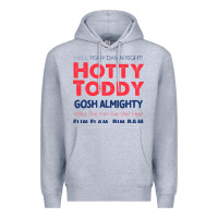 Heather Grey hotty toddy Premium Hoodie - SnappyArt