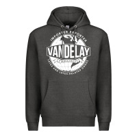 Charcoal Heather Vandelay Industries Premium Hoodie - SnappyArt
