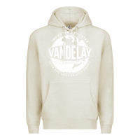 Oatmeal Heather Vandelay Industries Premium Hoodie - SnappyArt