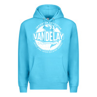 Ocean Blue Vandelay Industries Premium Hoodie - SnappyArt