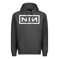 Charcoal Heather nine inch Premium Hoodie - SnappyArt