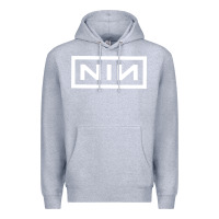 Heather Grey nine inch Premium Hoodie - SnappyArt