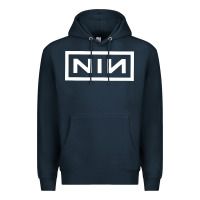 Navy nine inch Premium Hoodie - SnappyArt