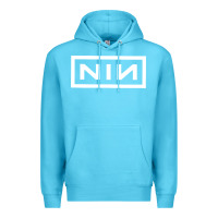 Ocean Blue nine inch Premium Hoodie - SnappyArt