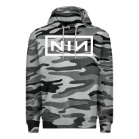 Slate Camo nine inch Premium Hoodie - SnappyArt