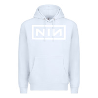 White nine inch Premium Hoodie - SnappyArt