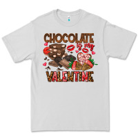 Dove Grey Chcolate is my Valentine Premium Tee - CowhideDigitalArt