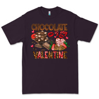 Plum Chcolate is my Valentine Premium Tee - CowhideDigitalArt