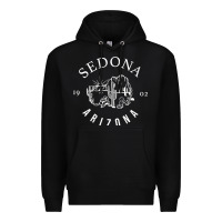 Black womens sedona arizona t shirt sedona az vintage arizona vacation v nec Premium Hoodie - SnappyArt