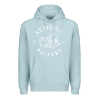 Blue Mist womens sedona arizona t shirt sedona az vintage arizona vacation v nec Premium Hoodie - SnappyArt