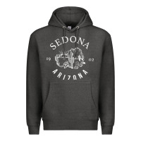 Charcoal Heather womens sedona arizona t shirt sedona az vintage arizona vacation v nec Premium Hoodie - SnappyArt