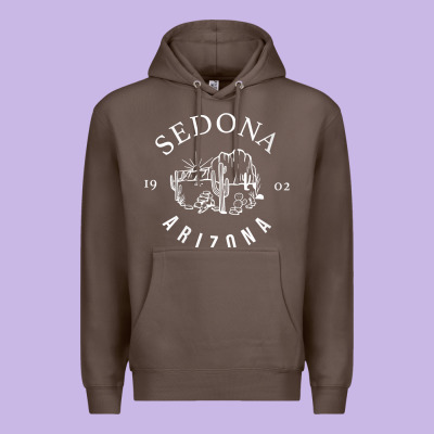 Womens Sedona Arizona T Shirt Sedona Az Vintage Arizona Vacation V Nec Premium Hoodie Designed By Snappyart