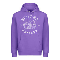 Purple womens sedona arizona t shirt sedona az vintage arizona vacation v nec Premium Hoodie - SnappyArt