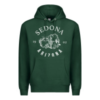 Sports Green womens sedona arizona t shirt sedona az vintage arizona vacation v nec Premium Hoodie - SnappyArt