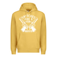 Antique Gold Snitches Are A Dying Breed Motorcycle Biker Gun Premium Hoodie - SnappyArt