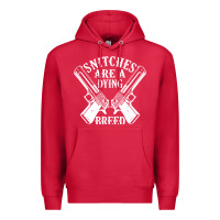 Cardinal Snitches Are A Dying Breed Motorcycle Biker Gun Premium Hoodie - SnappyArt