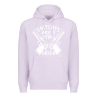 Lilac Snitches Are A Dying Breed Motorcycle Biker Gun Premium Hoodie - SnappyArt