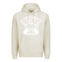 Oatmeal Heather Snitches Are A Dying Breed Motorcycle Biker Gun Premium Hoodie - SnappyArt