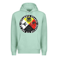Seafoam native american medicine wheel, mitakuye oyasin t shirt Premium Hoodie - SnappyArt