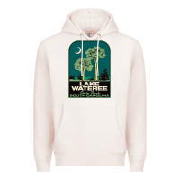 Pale Pink Trending Lake Wateree State Park Sc Vintage Travel Premium Hoodie - SnappyArt