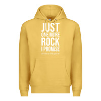 Antique Gold Rockhounds gear gift Just one more rock funny rockhounding Premium Hoodie - SnappyArt
