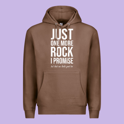 Rockhounds Gear Gift Just One More Rock Funny Rockhounding Premium Hoodie Designed By Snappyart
