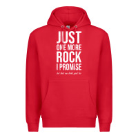 Red Rockhounds gear gift Just one more rock funny rockhounding Premium Hoodie - SnappyArt