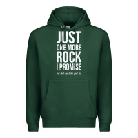 Sports Green Rockhounds gear gift Just one more rock funny rockhounding Premium Hoodie - SnappyArt
