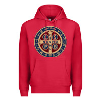 Cardinal Saint Benedict Medal 1 Premium Hoodie - SnappyArt