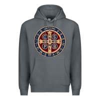Rock Saint Benedict Medal 1 Premium Hoodie - SnappyArt