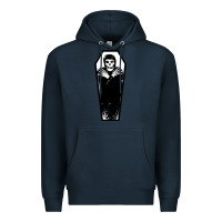Navy the crimson ghost Premium Hoodie - SnappyArt