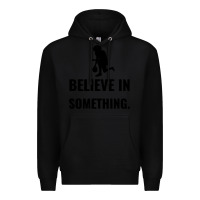 Black Colin Kaepernick Believe In Something Premium Hoodie - SnappyArt