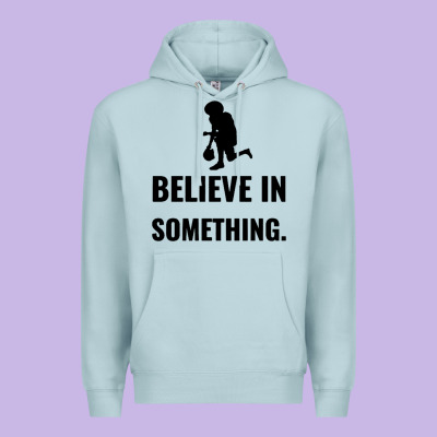 Colin Kaepernick Believe In Something Premium Hoodie Designed By Snappyart