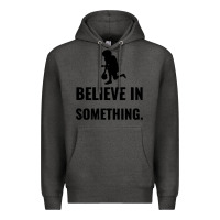 Charcoal Heather Colin Kaepernick Believe In Something Premium Hoodie - SnappyArt