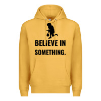 Mustard Colin Kaepernick Believe In Something Premium Hoodie - SnappyArt