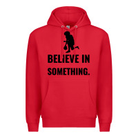 Red Colin Kaepernick Believe In Something Premium Hoodie - SnappyArt